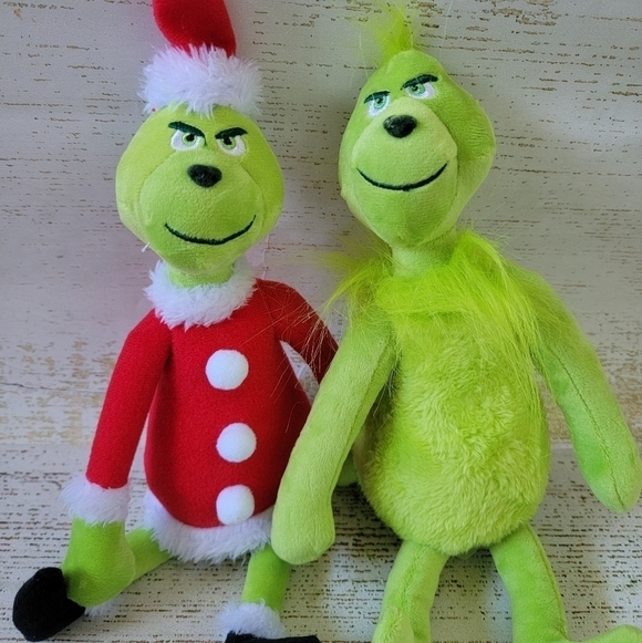 Dr. Seuss Other - Grinch Plush Toy Bundle Of Two NWT